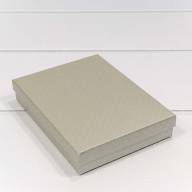 Коробка Прямоугольная 16*12*3,5 &quot;Ромбики&quot; Серый 1/12 1/120 Арт: 6121216/6 - Коробка Прямоугольная 16*12*3,5 "Ромбики" Серый 1/12 1/120 Арт: 6121216/6