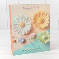 Пакет подарочный с блёстками "Цветы" (микс 261) 26*32*10 210г 1/20 1/240 Арт: 000261C - Пакет подарочный с блёстками "Цветы" (микс 261) 26*32*10 210г 1/20 1/240 Арт: 000261C