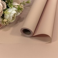 Плёнка 0,58*10м 255г матовая "Корейская" 65мкм Персиковый-3544 1/30 Арт: 1638/3544