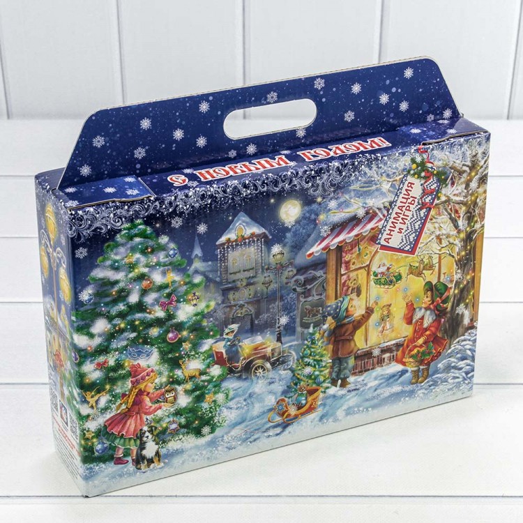 Коробка Сборная 31*27*6,5 "Чудо" 1/50 Арт: 7302382