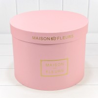 Коробки Круглые Набор 1/5 30*22,5 "Maison des Fleurs" Розовый 1/4 Арт: 7219006/10