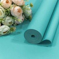 Плёнка 0,59*34м 900г "Корейская" 65мкм Бирюзово-голубой 1/6 1/12 Арт: 90038/310