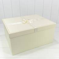 Коробки Прямоугольные Набор 1/10 53*43*26 с бантом Бежевый 1/1 Арт: 721317/2 - Коробки Прямоугольные Набор 1/10 53*43*26 с бантом Бежевый 1/1 Арт: 721317/2
