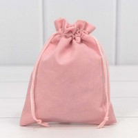 Мешочки бархатные 12*15 Розовый 1/50 1/2000 Арт: 000811H/21
