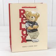 Пакет подарочный с тиснением "Мишки" (микс 109) 18*23*10 210г 1/20 1/360 Арт: 000109E - Пакет подарочный с тиснением "Мишки" (микс 109) 18*23*10 210г 1/20 1/360 Арт: 000109E