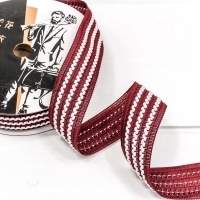 Лента Полиэстер с зигзагом 2,5 см